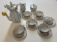 15 teiliges Mokkaservice Kaffeeservice Stadtilm Espresso