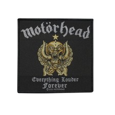 Motorhead Everything Louder Battle Jacket Sew On Woven Patch - OFFICIAL 17-14