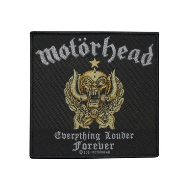 Motorhead Everything Louder Battle Jacket Sew On Woven Patch - OFFICIAL 17-14