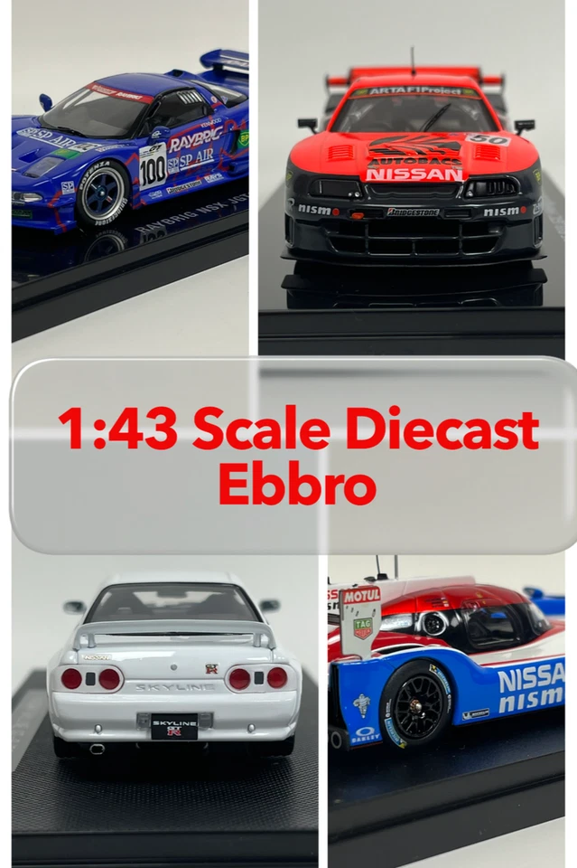 Experience Motorsport Perfection with Ebbro 1:43 Scale Models Reductions