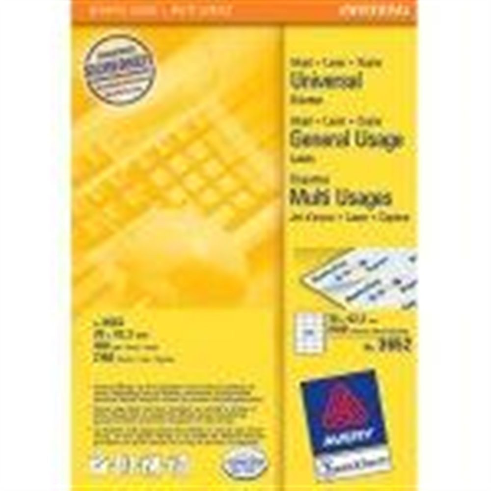 Этикетка Avery - wei - A4 210 x 297 мм - 100 шт 3652 5490₽