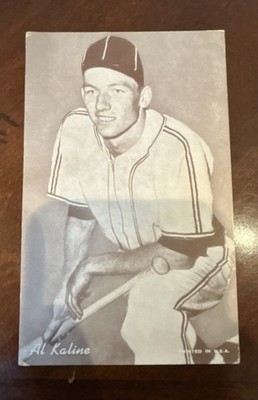 1947-66 Exhibits - W461 Al Kaline Kneeling (RC)