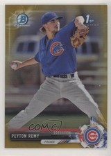 2017 Bowman Draft Chrome Gold Refractor 1/50 Peyton Remy #BDC-113 p7m