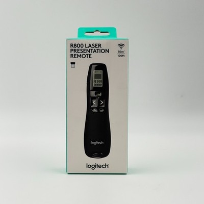 Logitech R800 Laser Presentation Remote Control - Black
