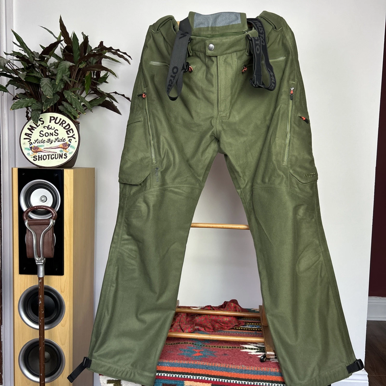 MUSTO (42W) HTX Gore-Tex Keepers Mens Waterproof Trousers Salopettes Shooting