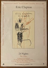 ERIC CLAPTON 24 Nights 1991 UK Warner Bros PROMO Retail In-Store COUNTER DISPLAY