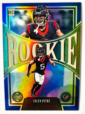 2022 Panini Legacy Jalen Pitre BLUE Prizm RC SP #/25 Texans Rookie!