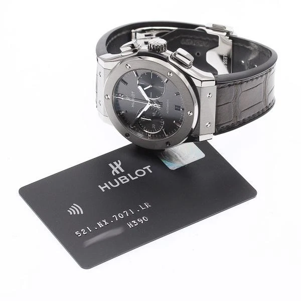 Hublot — Hublot Classic Fusion 521.NX.7071.LR 46mm Ti Gray Dial Automatic Watch #C2202