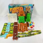 Vtg 1992 Milton Bradley Forbidden Bridge Board Game Motorized 3D Adventure In