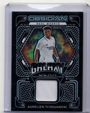 Aurelien Tchouameni 2022-23 Panini Obsidian Galaxy Gear 15/49 Real Madrid