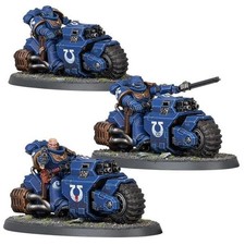 Warhammer 40K Outriders Space Marines Push-Fit NoS 3x Indomitus