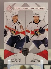 2024-25 Upper Deck SP Authentic Matthew Tkachuk Sam Bennett #C-12 Collaborations