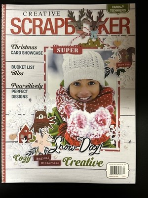 Creative Scrapbooker Magazine Winter 2024 2025 Snow Day Cozy Magical Wintertime