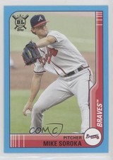 2021 Topps Big League Veterans & Rookies Electric Blue Mike Soroka #63 0l0z