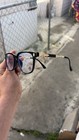 C H prescription. Gloss black w gold. Unisex. Has blue light add your own presc — photo 5