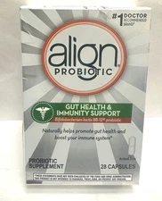 Align Probiotic Gut Health Immunity Support 28 Capsules Exp:08/2026+