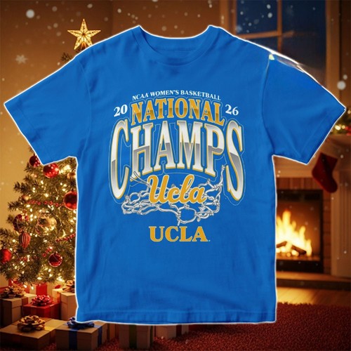 UCLA Bruins Champions NCAA Women's Basketball National Championship T-Shirt