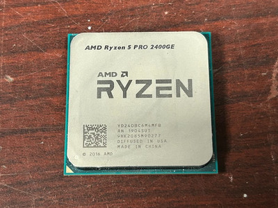 AMD RYZEN 5 PRO 2400GE 3.2GHZ, SOCKET AM4, CPU PROCESSOR #95