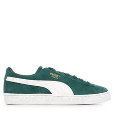 Baskets PUMA homme daim classique vert