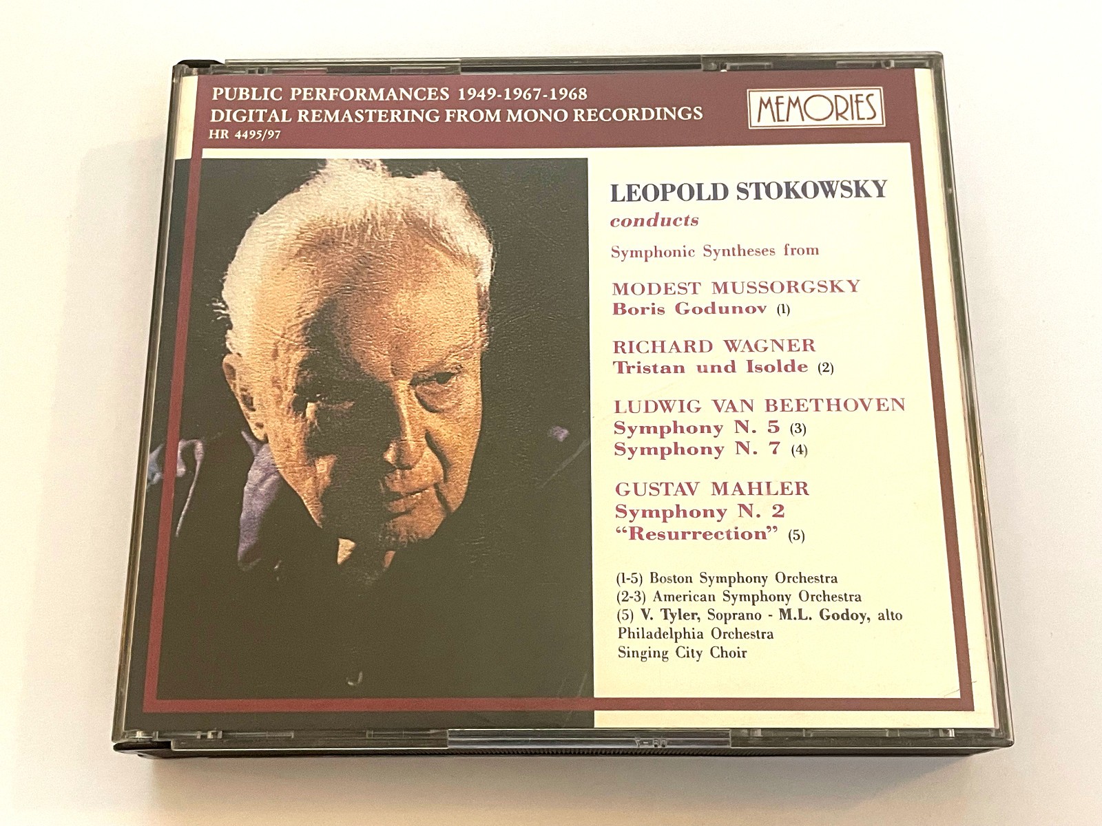 Stokowski conducts Symphonic Syntheses From Mussorgsky/Wagner/Beethoven/Mahler
