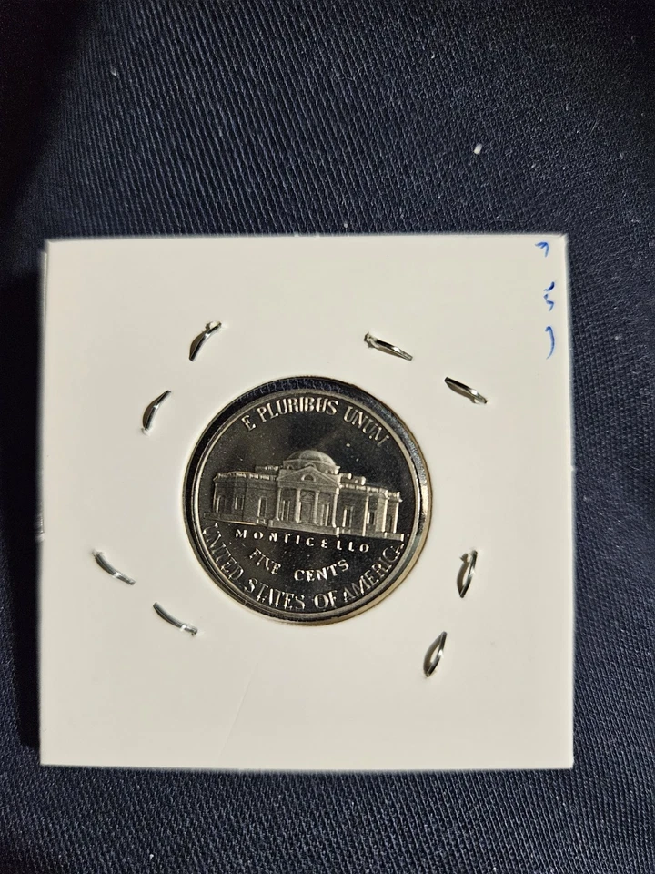 1992 S Jefferson Nickel Uncirculated, Proof    #162 (MS) - Image 2 of 4