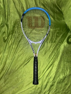Wilson Essence Tennis Racquet Blue White 27  Grip Size 3