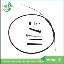 Lower Shift Cable Kit For Mercury MerCruiser Alpha Gen One & Two 1 2 MR MC New