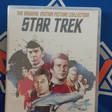Star Trek The Original Motion Picture Collection DVD w/ Shatner Tall Case