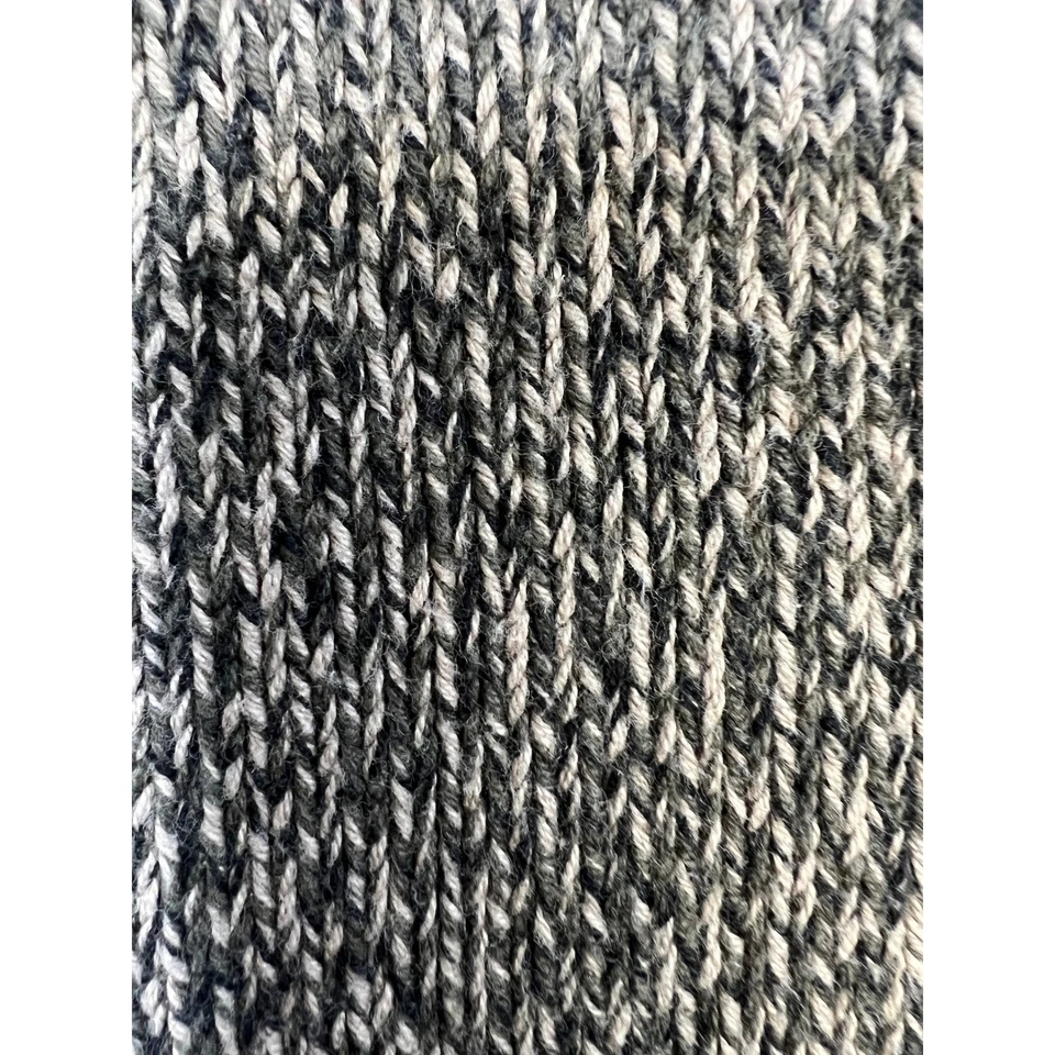 Vintage Basic Editions Mens Crew Neck Knit Sweater L Beige Gray - Image 3 of 4