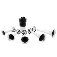 United Pacific 46153 Horn, High Power, Dixie Air Horn, with 12V Air Compressor