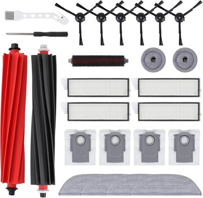 24 PCS Accessories for Roborock S8 MaxV Ultra S8 Max Ultra Robot Vacuum