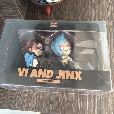 You Tooz Vi und Jinx Vinyl Figur 2 Stück Brandneu Verpackt