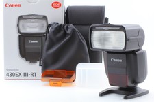 MINT/w box Canon Speedlite 430EX III-RT Camera shoe Mount Flash From JAPAN
