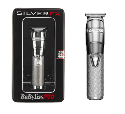 Babyliss PRO FX788S Silver FX Metal Lithium Cordless Professional Hair Trimmer