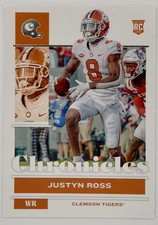 2022 Panini Chronicles Draft Picks #23 Justyn Ross