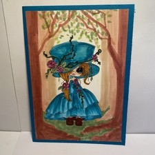 Handmade Any Occasion 5 X 7 Greeting Card Blank Inside With Envelope