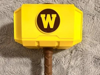 College Western Michigan Broncos Themed Mjolnir Thor's Hammer