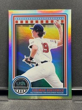 Coleman Borthwick Silver Refractor - 2025 Panini USA Stars & Stripes Baseball 