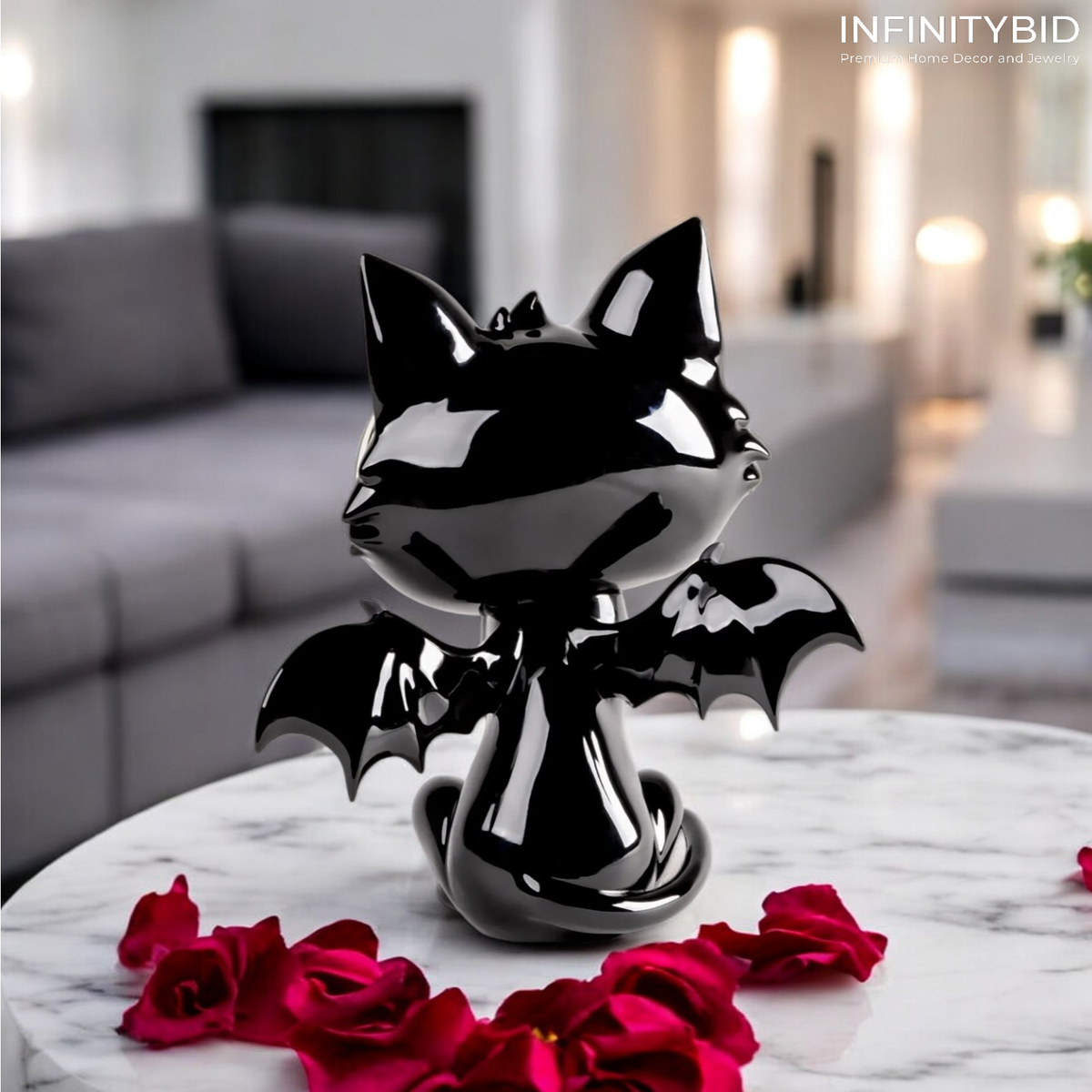 Lladró Little Devil Cat SKU 01050027 | Javier Calleja Art Edition