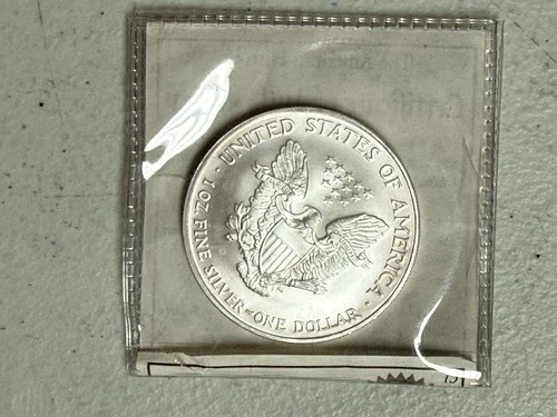 2005 Silver Eagle Walking Liberty 1 oz Fine Silver Dollar Uncirculated