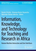 Information, Knowledge, And Technology For Teaching And Research In Africa Adero