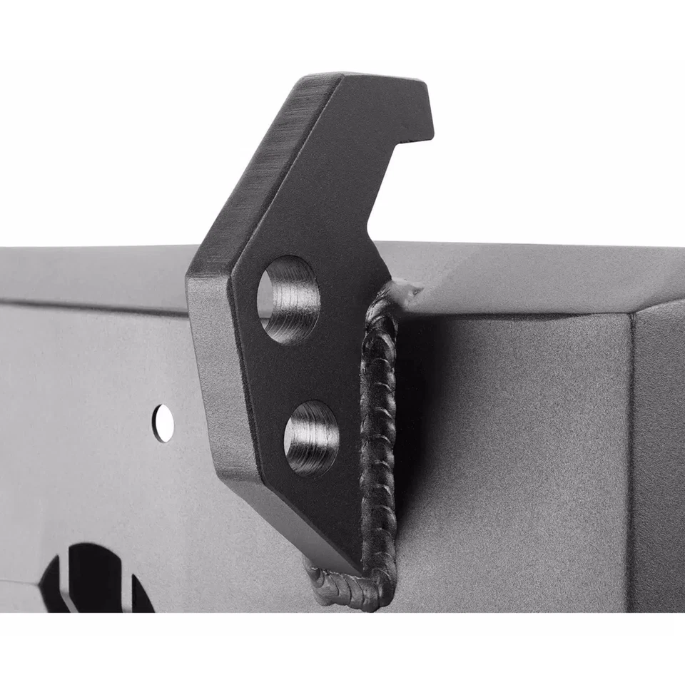 Rugged Ridge HD Stubby 2.55mm Steel Front Bumper for Jeep Wrangler Gladiator Foto 4 de 4