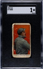 1909 E101 SET OF 50 CY YOUNG NNO POOR SGC 1 BASEBALL CLEVELAND NAPS