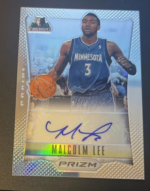 Malcolm Lee 2012-13 Prizm RC SSP Silver Holo Auto /25 Minnesota Timberwolves