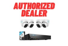 Reolink 5MP 8CH NVR PoE IP Security Camera Kit with Person/Vehicle Detection