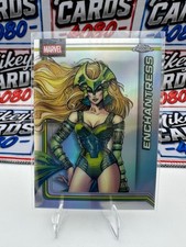 Enchantress 2026 Topps Chrome Marvel Comics #35 Refractor