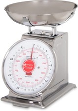 San Jamar Escali Promzr Mechanical Dial Scale with Bowl for Kitchens and Rest...