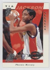 1997 Pinnacle Inside WNBA Tia Jackson #10 Rookie RC 0a1