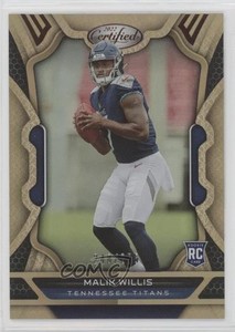 2022 Certified Rookies Mirror Bronze /275 Malik Willis #103 Rookie RC