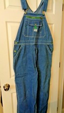 Men's Liberty Carpenter Bib Bibbed Overalls - Zipper Fly - 36" x 27"